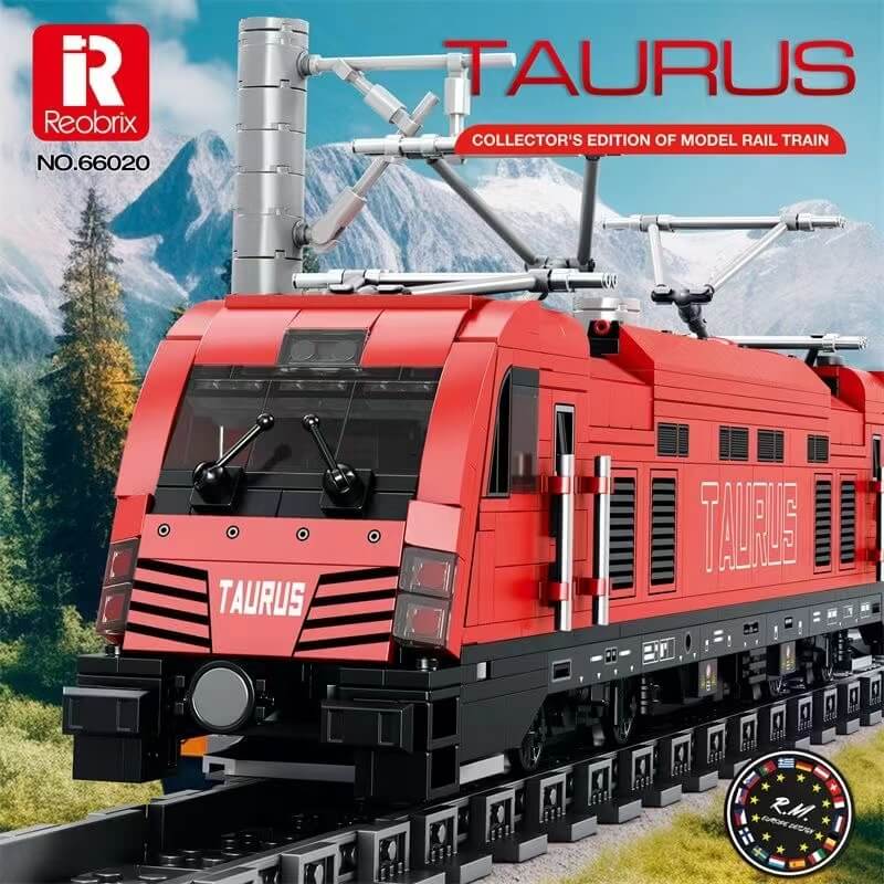 Afobrick REOBRIX 66020 Taurus European Electric Passenger Train