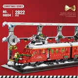 Afobrick Reobrix 66034 Christmas Train, view 2
