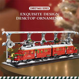 Afobrick Reobrix 66034 Christmas Train, view 3