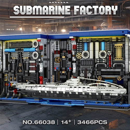 Afobrick Reobrix 66038 U-Boat Submarine Factory Bookend
