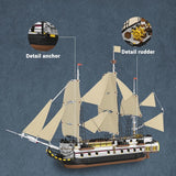 Afobrick Reobrix 66048 Endeavour Sailing Ship, view 5