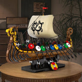 Afobrick Reobrix 66101 Viking warship, view 4