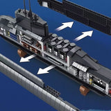 Afobrick Reobrix 800 Type 094 strategic nuclear submarine, view 4