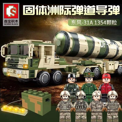 Afobrick Sembo 105786 DF-31A International Ballistic Missile