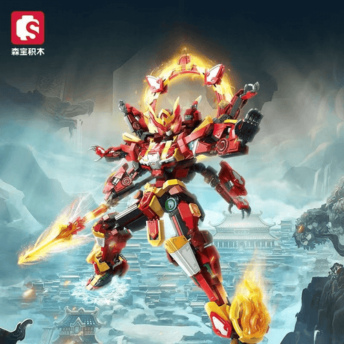 Afobrick Sembo 106002 Nezha Mecha