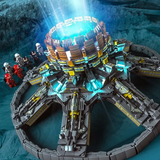 Afobrick SEMBO 107028 Wandering Earth: Planetary Engine Space, view 3
