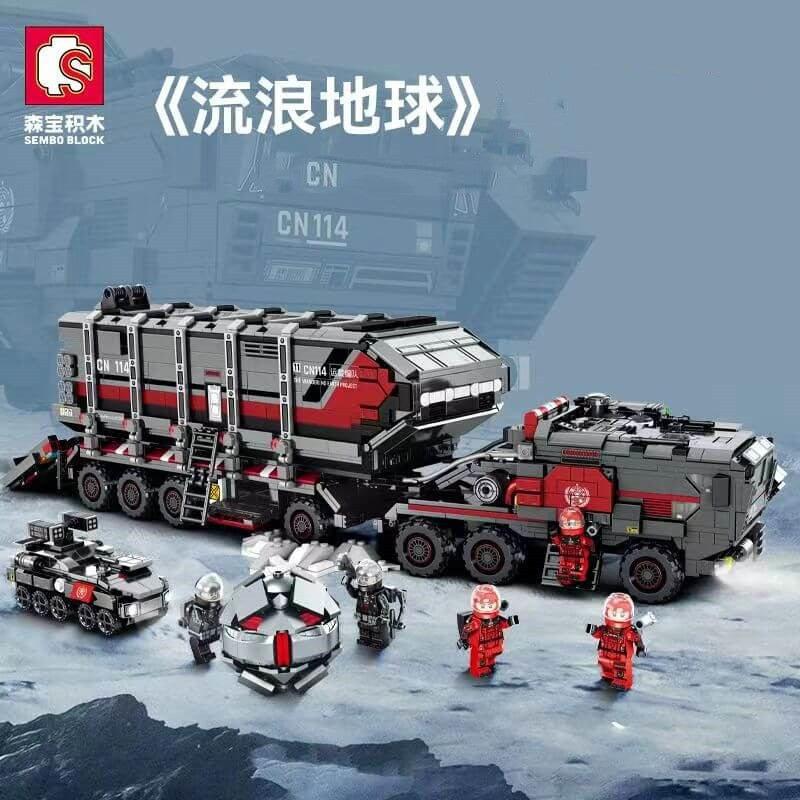 Afobrick SEMBO 107101 Wandering Earth 2 CN114 Box Carrier