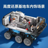 Afobrick SEMBO 107104 The Wandering Earth Moon Base Carrier, view 2
