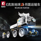 Afobrick SEMBO 107105 The Wandering Earth Moon Base Truck, view 2