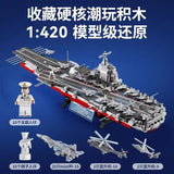 Afobrick Sembo 202080 Fujian Aircraft Carrier, view 3