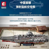Afobrick Sembo 202080 Fujian Aircraft Carrier, view 6