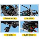 Afobrick Sembo 202119 Z-10 Attack Helicopter, view 3