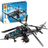 Afobrick Sembo 202119 Z-10 Attack Helicopter, view 4