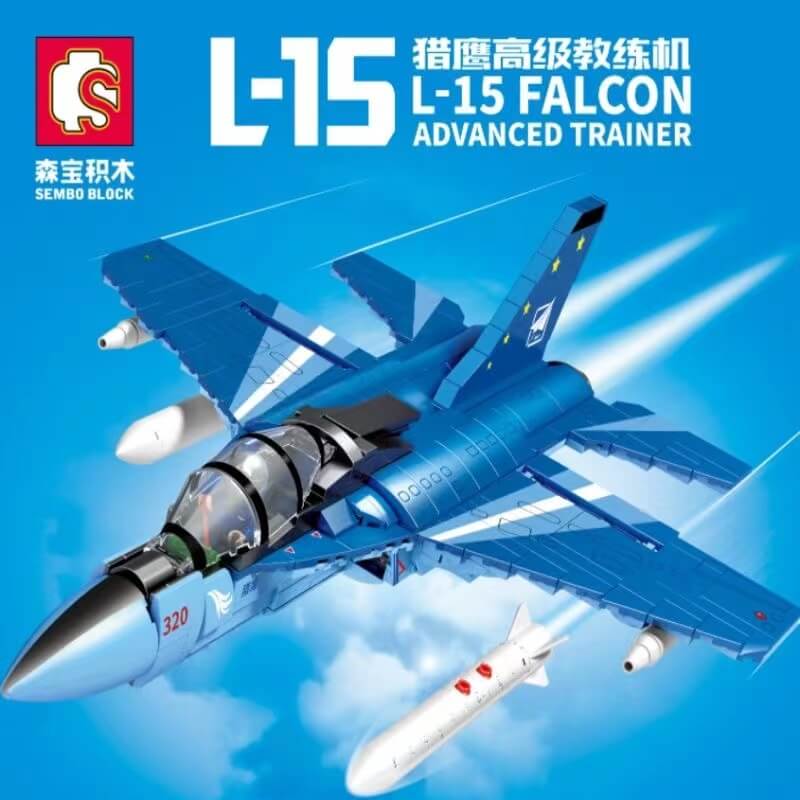 Afobrick SEMBO 202187 L-15 Falcon Advanced Trainer