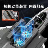 Afobrick Sembo 202198 J-20C vertical takeoff and landing stealth fighter, view 5