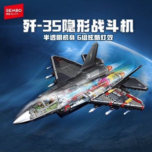 Afobrick Sembo 202274 J-35 Fighter Aircraft