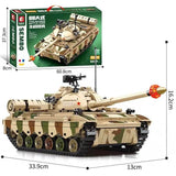 Afobrick SEMBO 203127 Type 88A Main Battle Tank, view 4