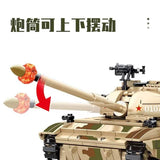 Afobrick SEMBO 203127 Type 88A Main Battle Tank, view 5