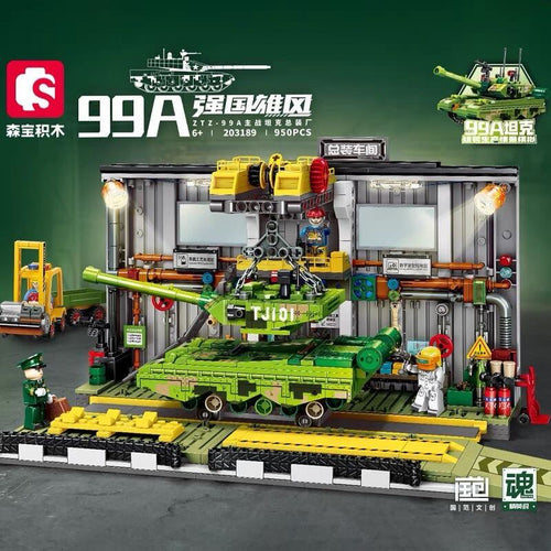 Afobrick Sembo 203189 ZTZ-99A Main Station Tank Assembly Plant
