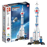 Afobrick Sembo 203304 Long March 2F launch vehicle, view 5