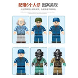 Afobrick SEMBO 203305 Long March 1 rocket, view 3