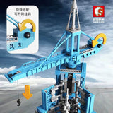 Afobrick SEMBO 203308 manned spaceship launch base, view 4