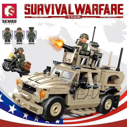 Afobrick SEMBO 207122 M-ATV Anti-Mine Anti-Ambush All Terrain Vehicle