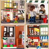 Afobrick Sembo 601142 Hong Kong style Building, view 3
