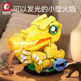 Afobrick Sembo 609323 Digital Monster Agumon UCS, view 4