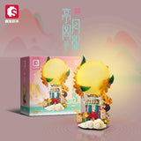 Afobrick Sembo 613014 kiosk moonlight shadow, view 2