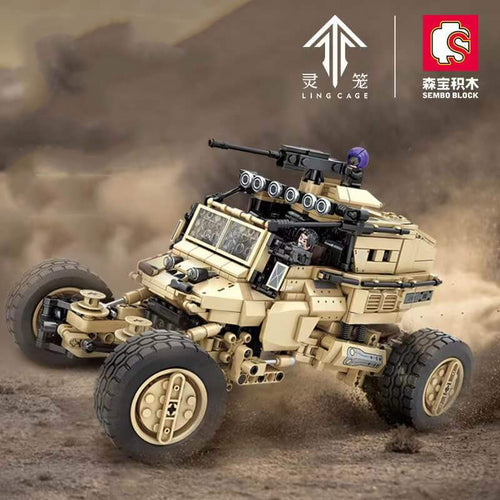 Afobrick SEMBO 704951 Spirit cage jumping spider off-road vehicle
