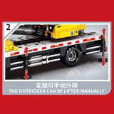 Afobrick SEMBO 712022 SANY Truck Crane, view 3