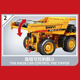Afobrick SEMBO 712023 SANY Mine dump truck, view 3