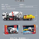 Afobrick Sembo 712037 SANY Concrete Mixer Truck and Trailer Pump, view 3
