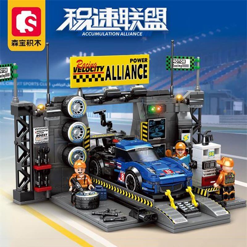 Afobrick Sembo 714809 Track supply point scene