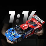 Afobrick Sembo 715001 Ford GT sports car, view 2