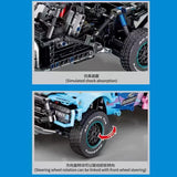 Afobrick Sembo 715006 Pickup Truck, view 4