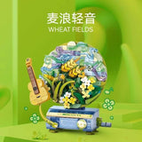 Afobrick Sembo Flower Record Player, view 4
