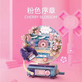 Afobrick Sembo Flower Record Player, view 5