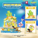 Afobrick Sembo SpongeBob Colorful Street Scene, view 3