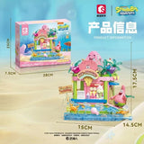 Afobrick Sembo SpongeBob Colorful Street Scene, view 4