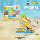 Afobrick Sembo SpongeBob Colorful Street Scene, view 5