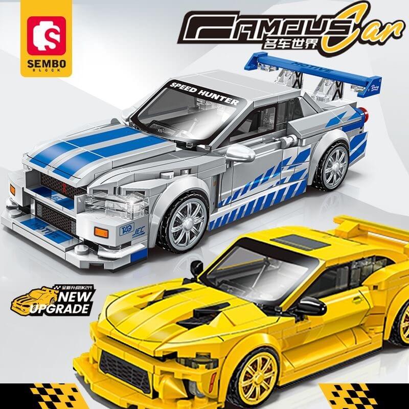 Afobrick Sembo World famous cars 714564-67