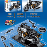 Afobrick Sembo World Famous Motorcycle 714536-714539, view 2