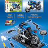 Afobrick Sembo World Famous Motorcycle 714536-714539, view 3