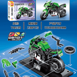 Afobrick Sembo World Famous Motorcycle 714536-714539, view 4