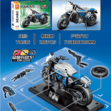 Afobrick Sembo World Famous Motorcycle 714536-714539, view 5