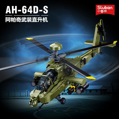 Afobrick Sluban Apache attack helicopter