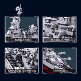 Afobrick Sluban Battleship Missouri 1/350, view 3