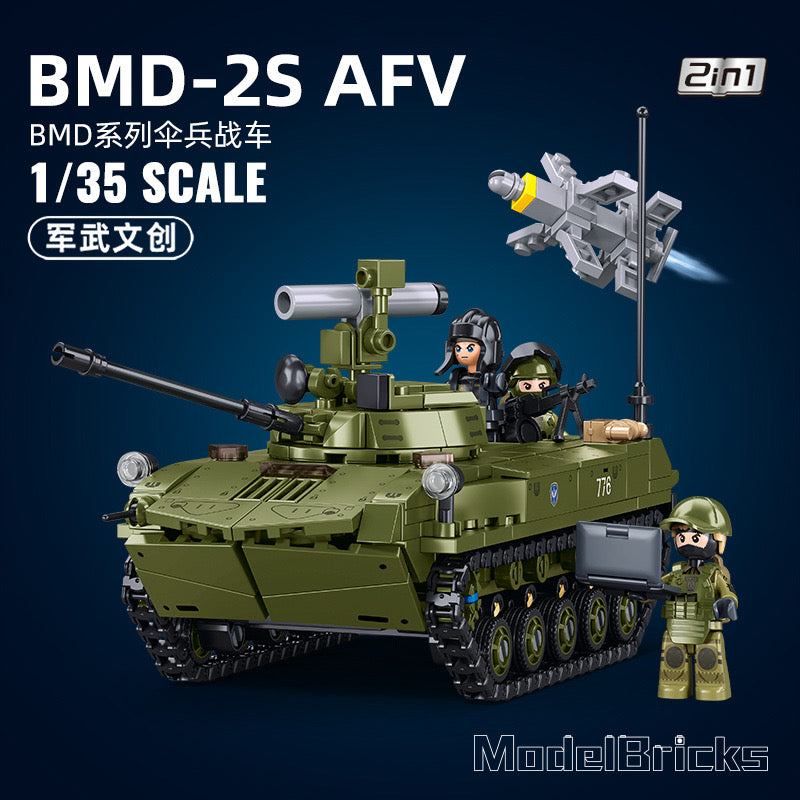Afobrick Sluban BMD-2S Airborne Combat Vehicle